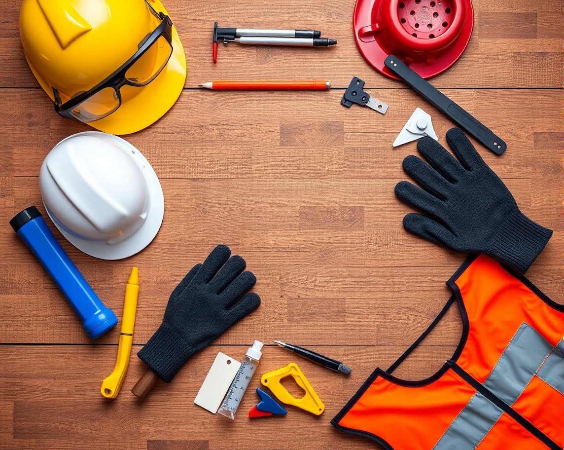 nilufer_construction_electricity_est_Produce_a_vibrant_flat_lay_image_featuring_a_varie_9ba29995 3b45 4731 b153 309c6fc85bc2