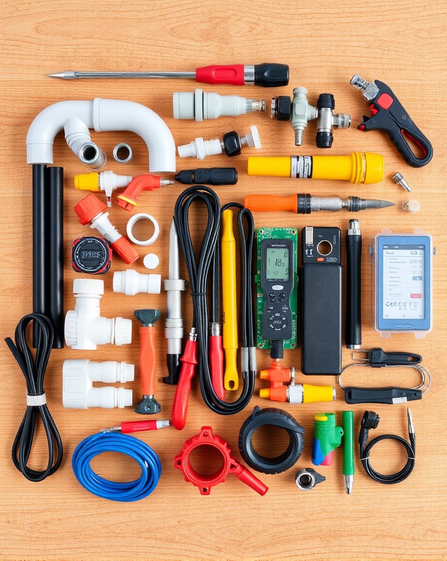 nilufer_construction_electricity_est_Produce_a_vibrant_flat_lay_image_featuring_a_varie_c0dcb352 d203 4e3a b526 a6145950ccfa